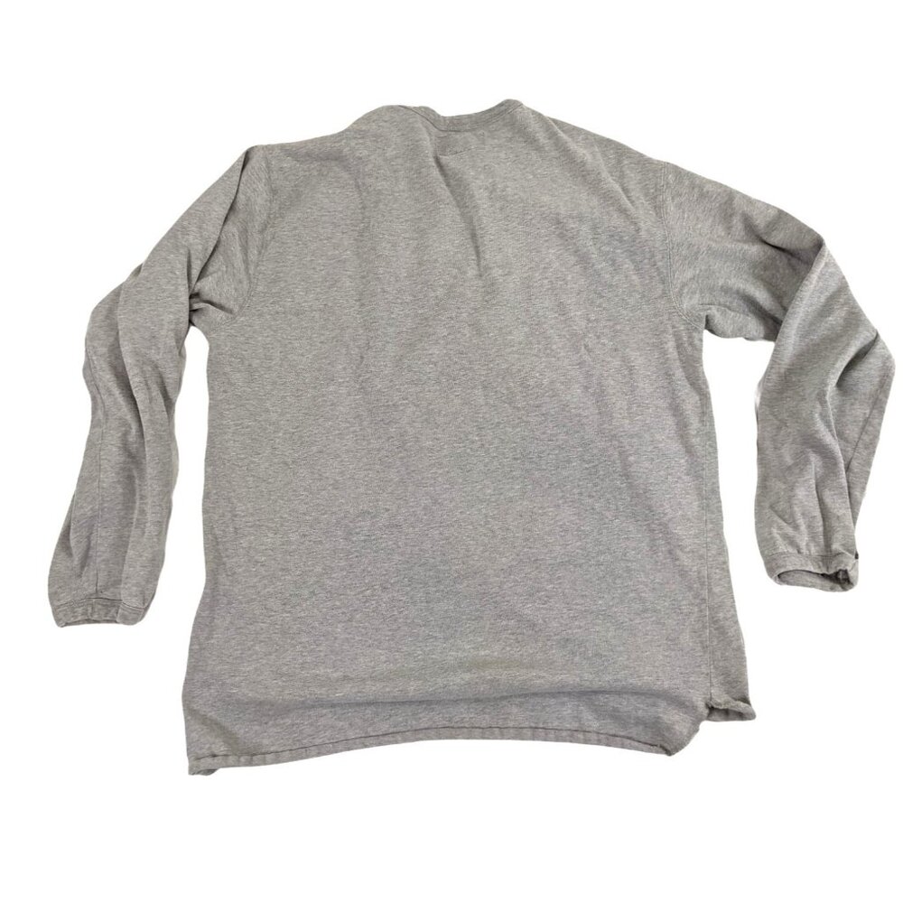 American Eagle Small Grey 100% Cotton Long Sleeve T-Shirt 35b - Picture 2 of 8
